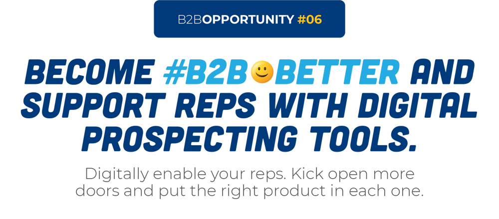 Become #B2B😀Better And Support Reps With Digital Prospecting Tools.