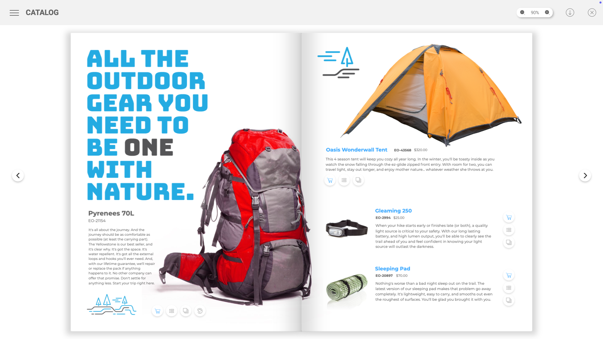 Windigo digi catalog w product details