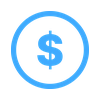 dollar-coin-outline-icon