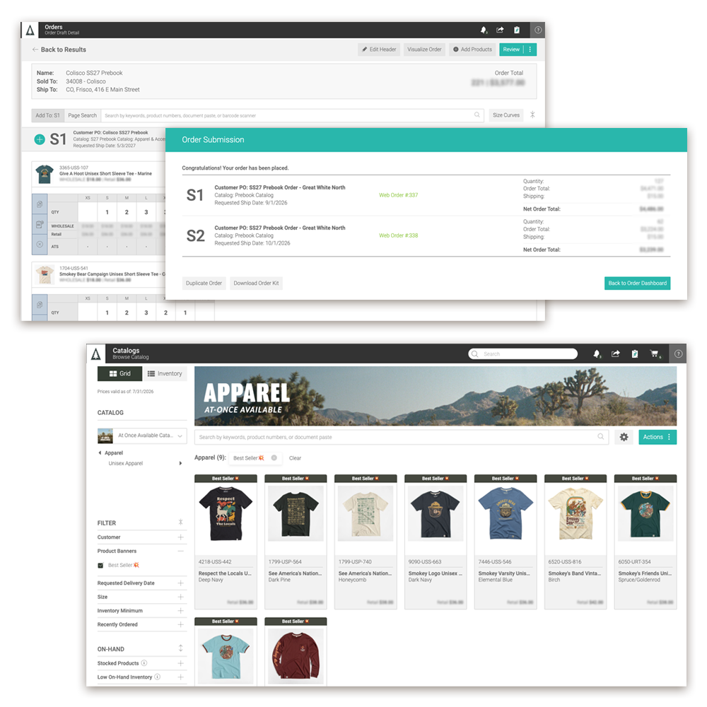 Catalog/Orders