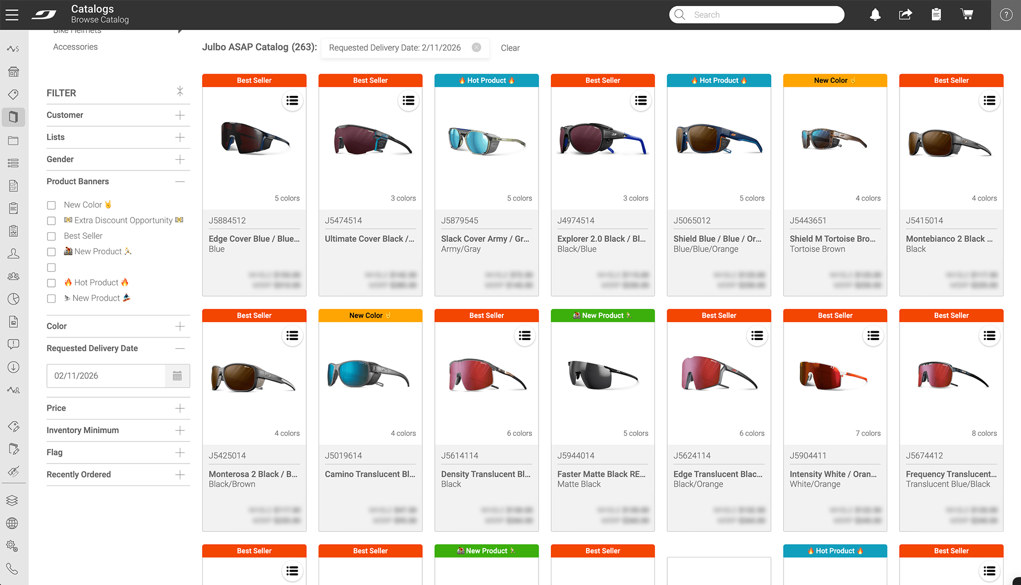 Julbo Catalog
